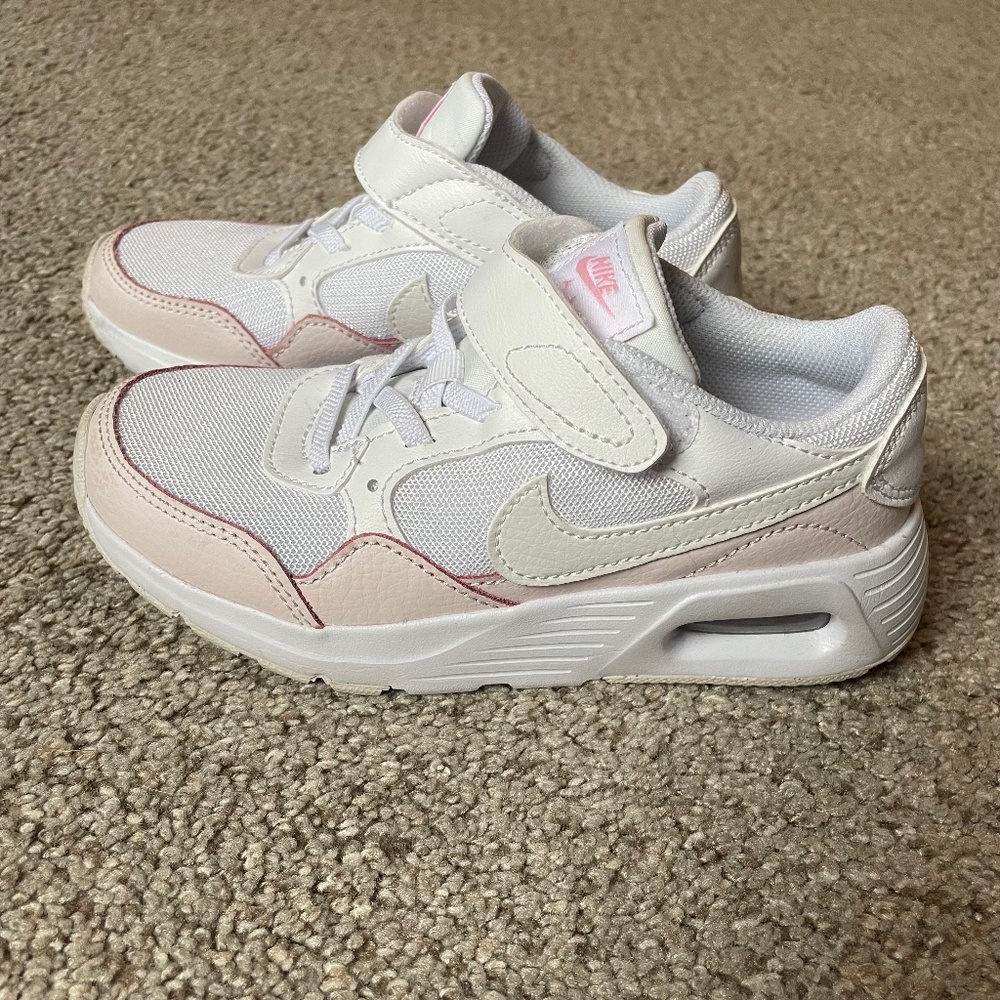 Nike Air Max Kids Sneakers White & Pink (Size 13c)